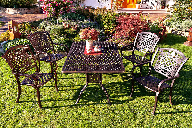 Aluminiumguss Gartenmöbel