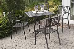 Aluguss-Gartenmöbel / Fachgeschäft Großmann / Strandkörbe Höxter