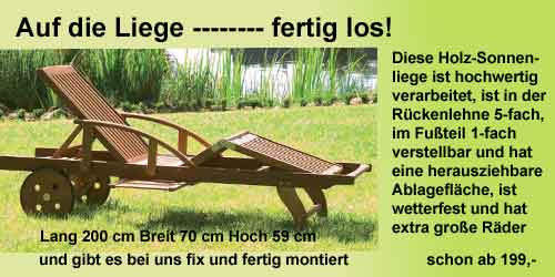 Holz Rollenliege Hannover Hameln Hildesheim Holzminden Nordheim Einbeck Goslar
