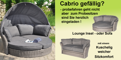Angebote / Gartenmoebel / Fachgeschäft Großmann / Duingen: Ihr